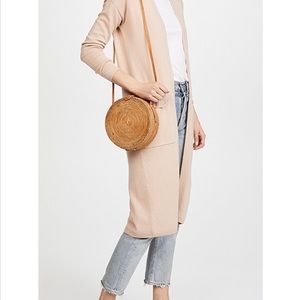 Faithfull the Brand Round Woven Crossbody Bag